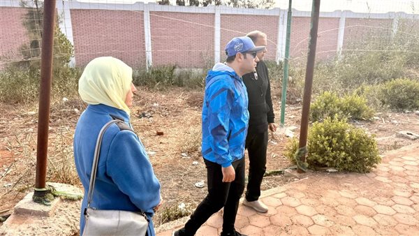 مدير مديرية الشباب والرياضة يتفقد مركز شباب كفر الشناوي