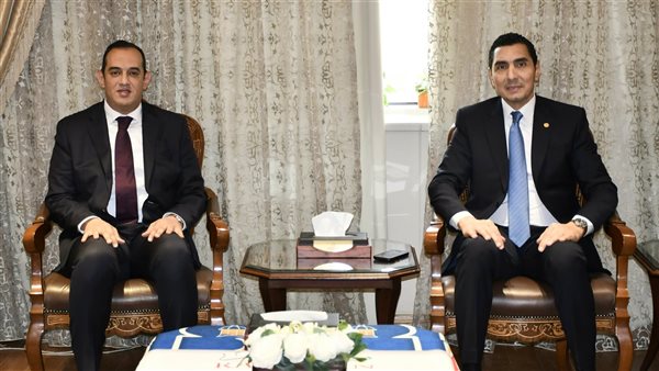 وزير الشباب والرياضة يستقبل نائب وزير التربية والتعليم ومساعد التعليم العالي