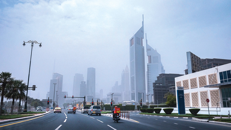 انخفاض درجات الحرارة وسقوط أمطار الأربعاء المقبل