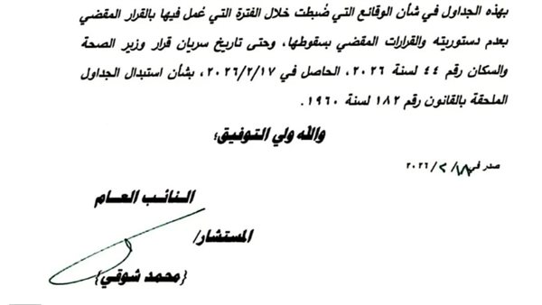 النيابة العامة تُعيد ضبط مسار قضايا المخدرات بعد حكم الدستورية