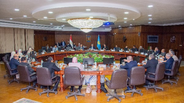 المجلس الأعلى لشئون خدمة المجتمع وتنمية البيئة يعقد اجتماعه الدوري بجامعة طنطا