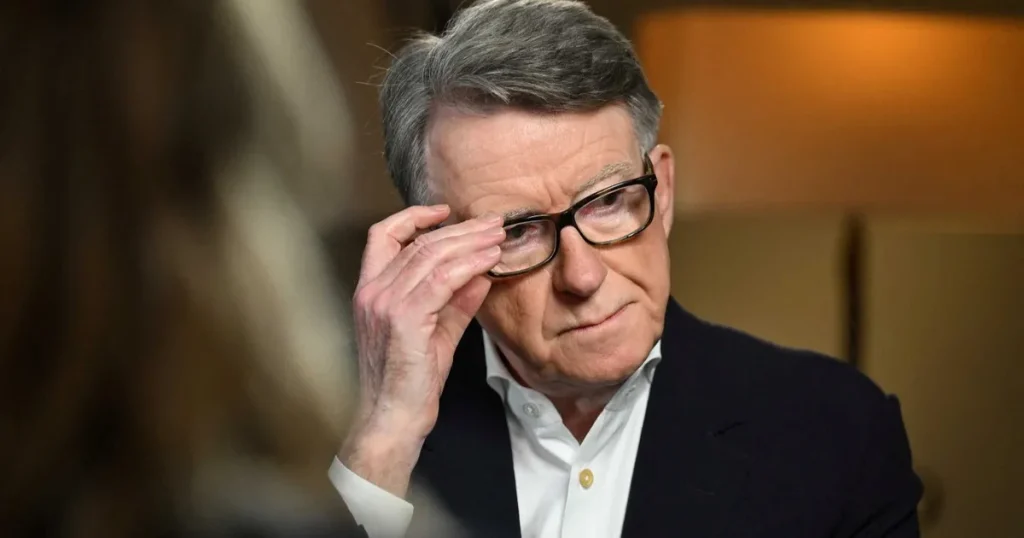 شرطة لندن تعتقل السفير البريطاني السابق بيتر ماندلسون