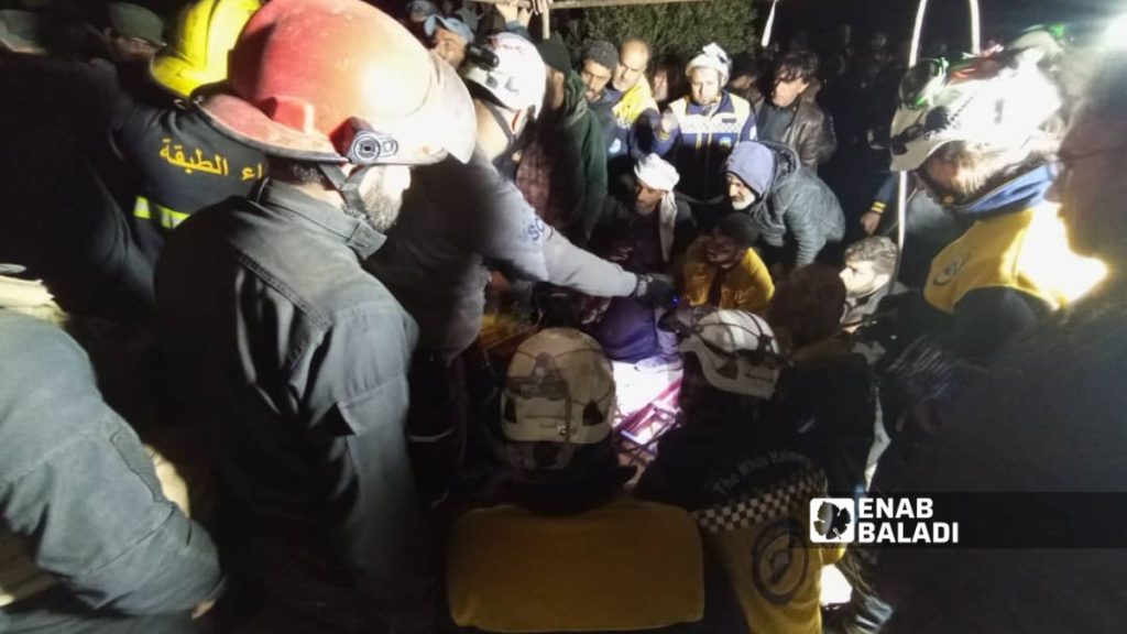 الرقة.. “الدفاع المدني” ينقذ طفلًا سقط في بئر