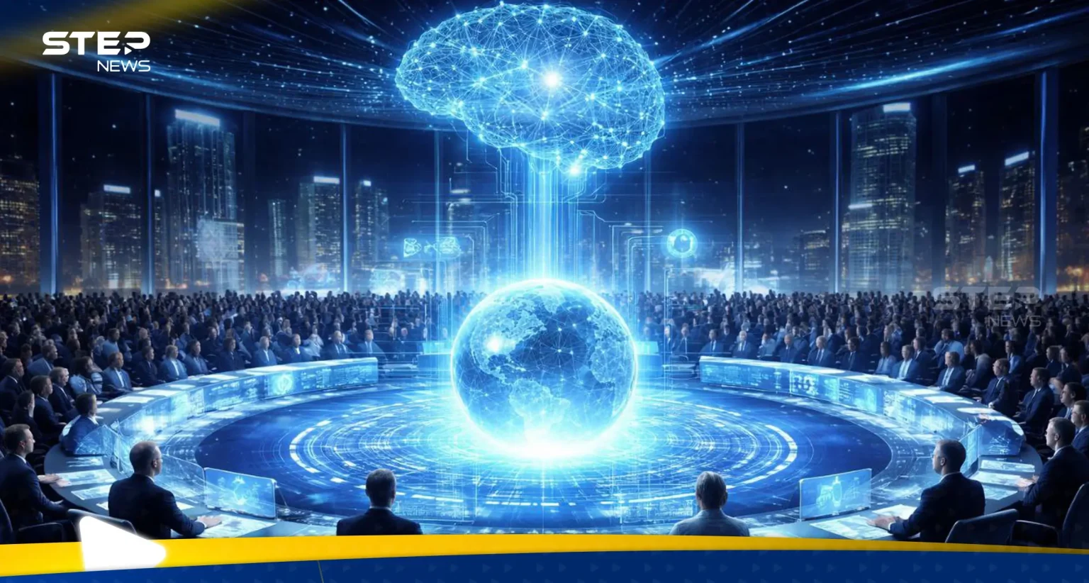 علماء نوبل يجتمعون مع صانعي القرار العالمي بمكان واحد والذكاء الاصطناعي عنوان اليوم الأول