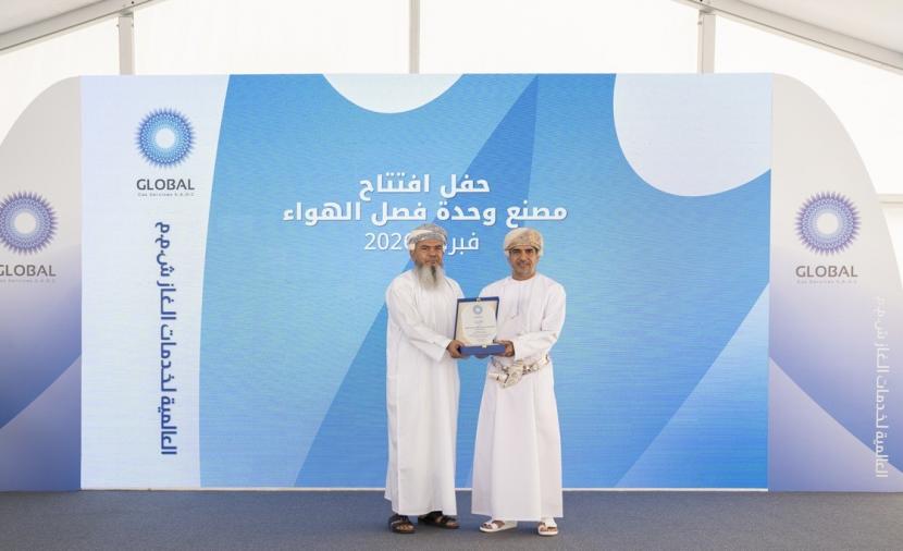 افتتاح أكبر مصنع لإنتاج غازات الهواء في “الرسيل الصناعية”