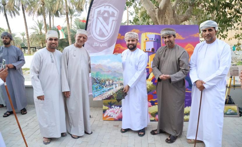 26 فنانا يُبدعون في “فيض الثوارة” بولاية نخل