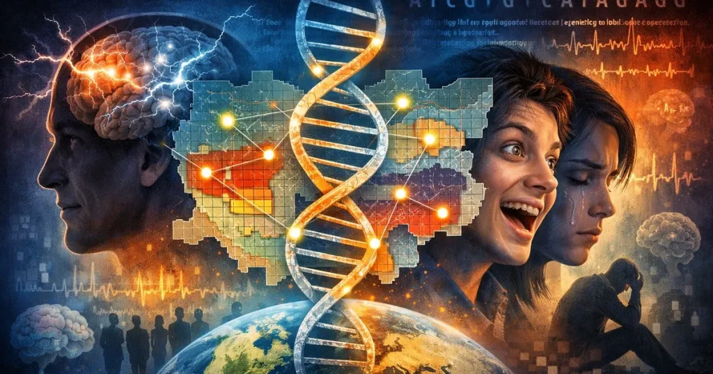 أول خريطة جينية نوبات الهوس تفرقه عن باقي الاضطرابات النفسية