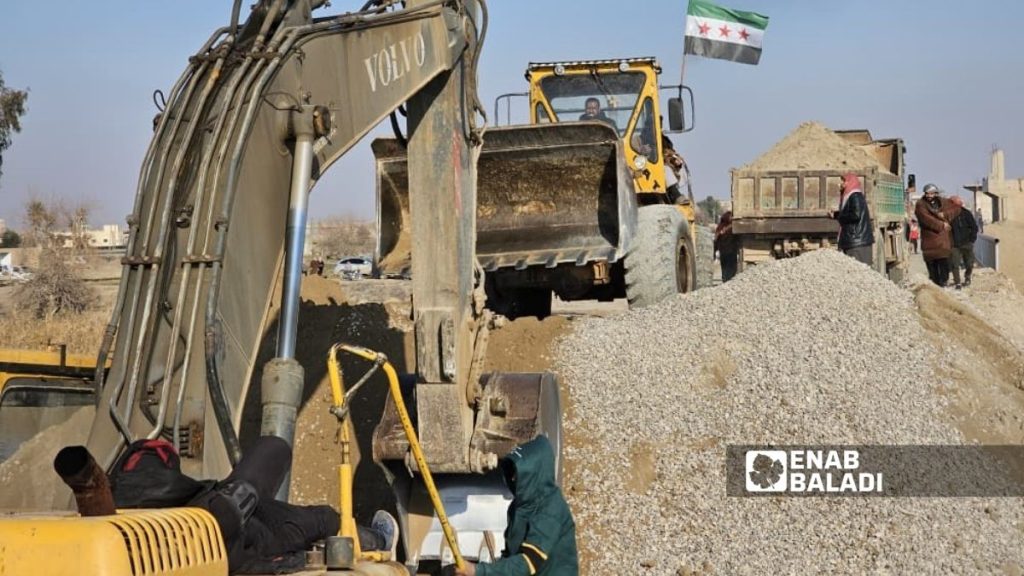 دير الزور.. “فزعات” أهلية لترميم جسور الريف الشرقي