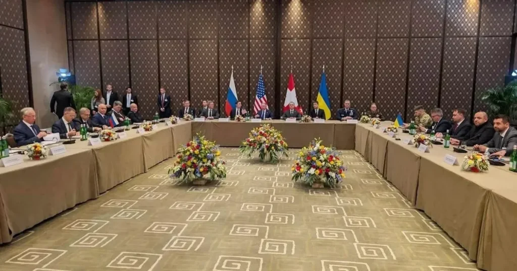 بدء المحادثات الثلاثية بين أوكرانيا وروسيا وأميركا في جنيف